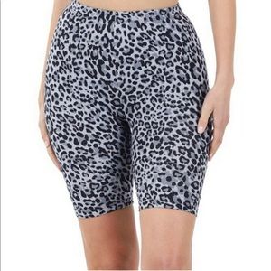 NWOT Color Alien | Animal Print Bike Shorts